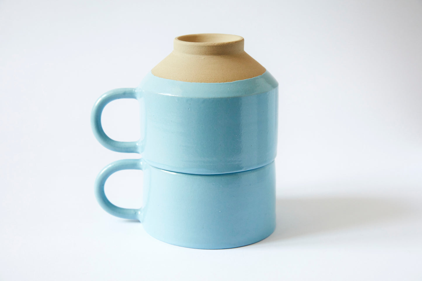 Vertical Mug Light Blue