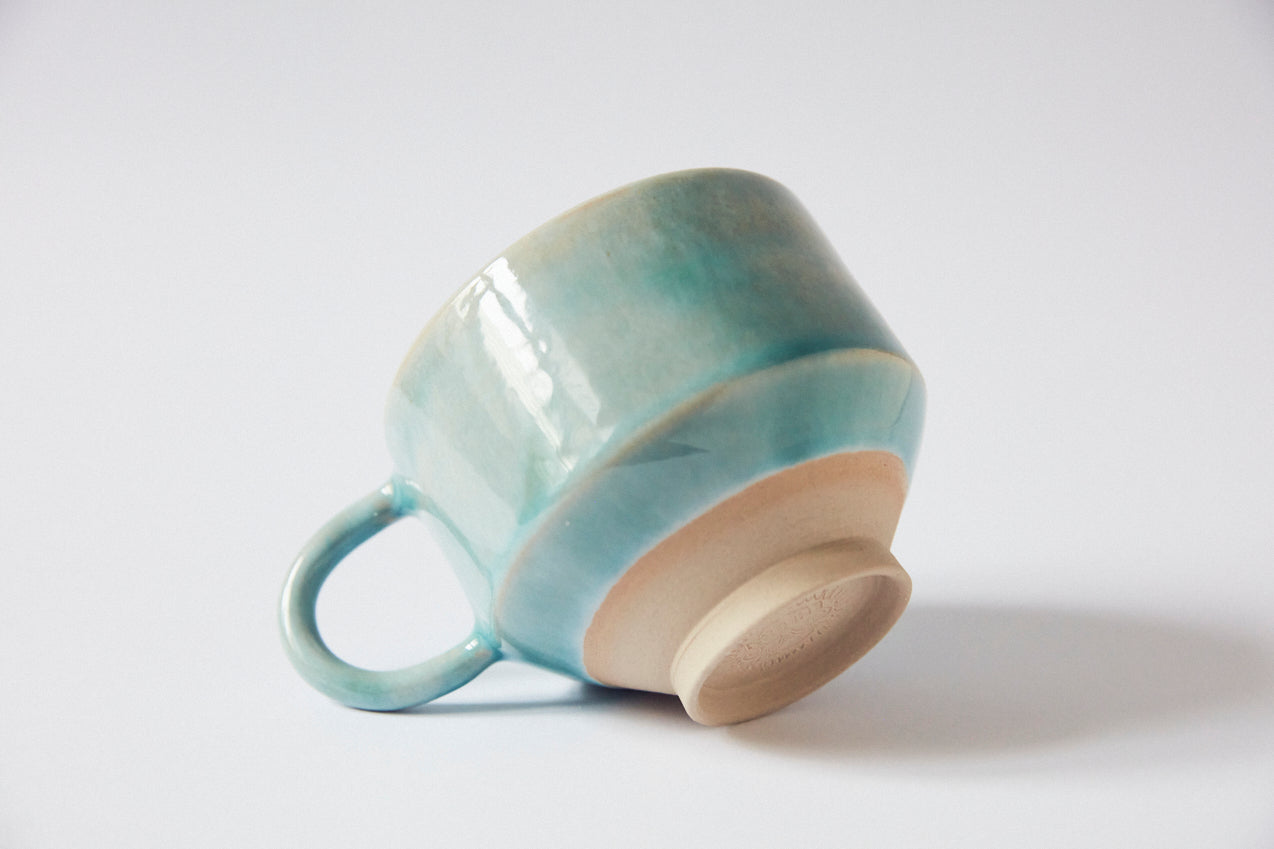 Vertical Mug Turquoise