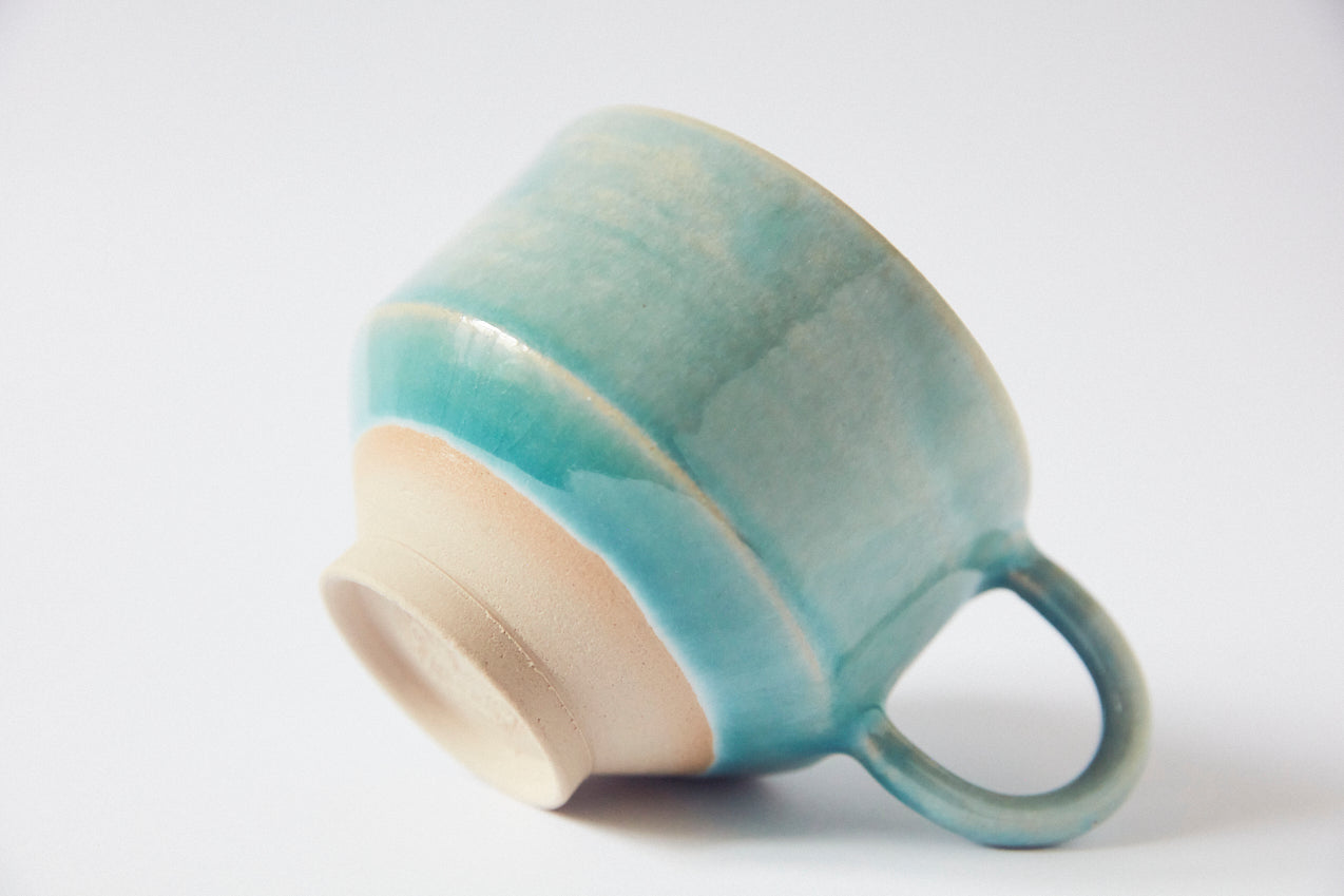 Vertical Mug Turquoise