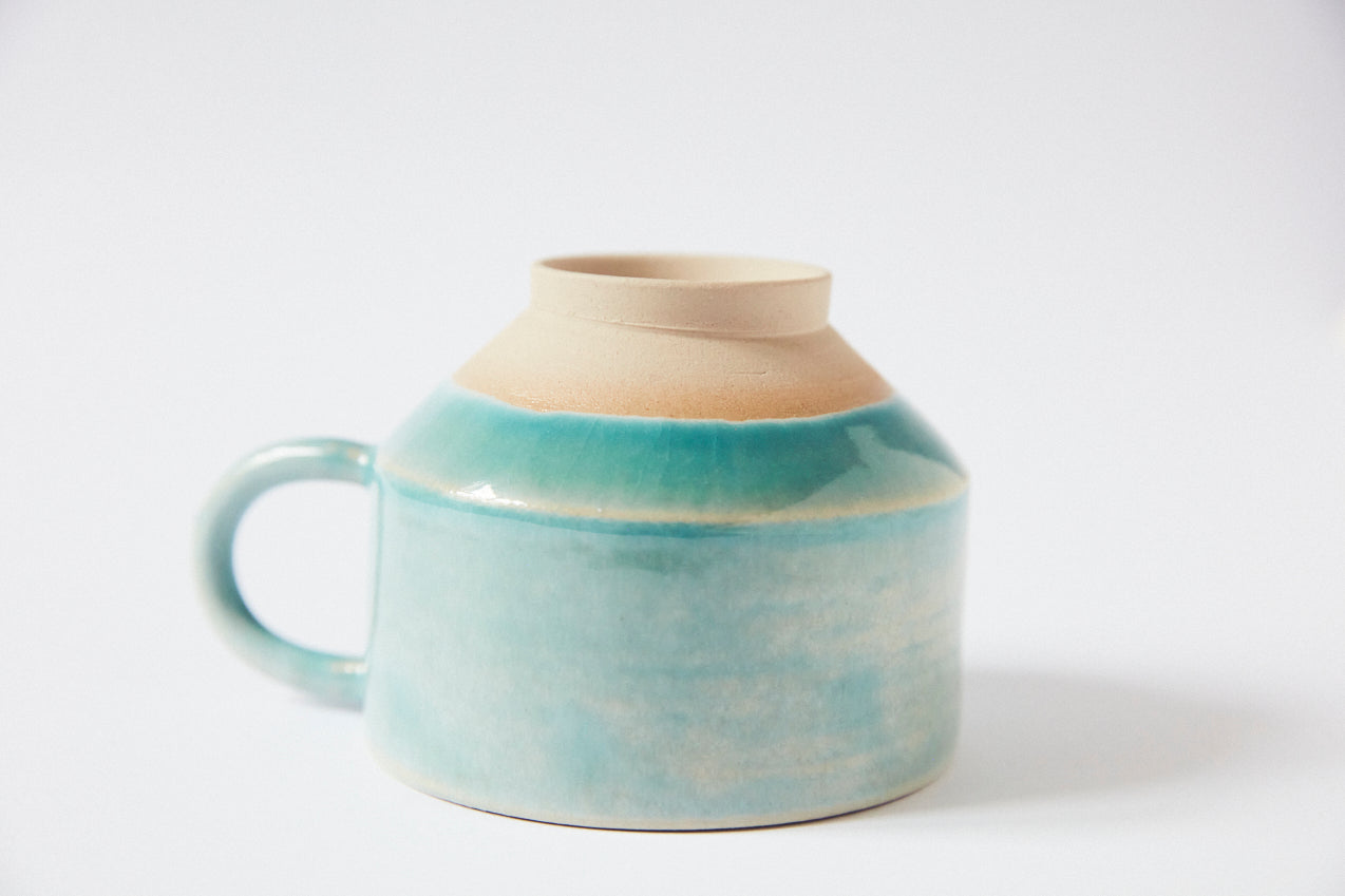 Vertical Mug Turquoise